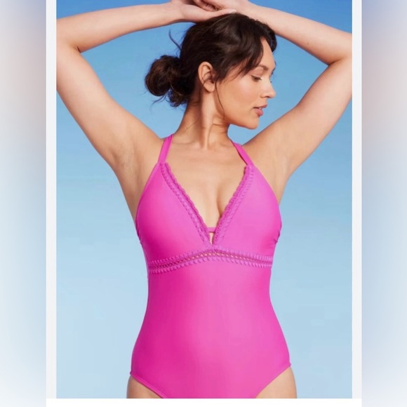 Kona Sol Other - NWT Kona Sol Pink Women's One Piece Swimsuit
